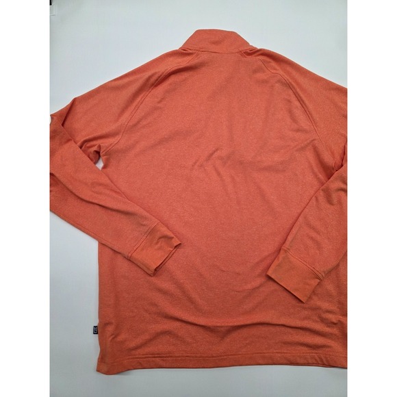 Golf Club of Amelia Island Cutter and Buck Men's Orange 1/4 Zip Pullover - M - Picture 6 of 11